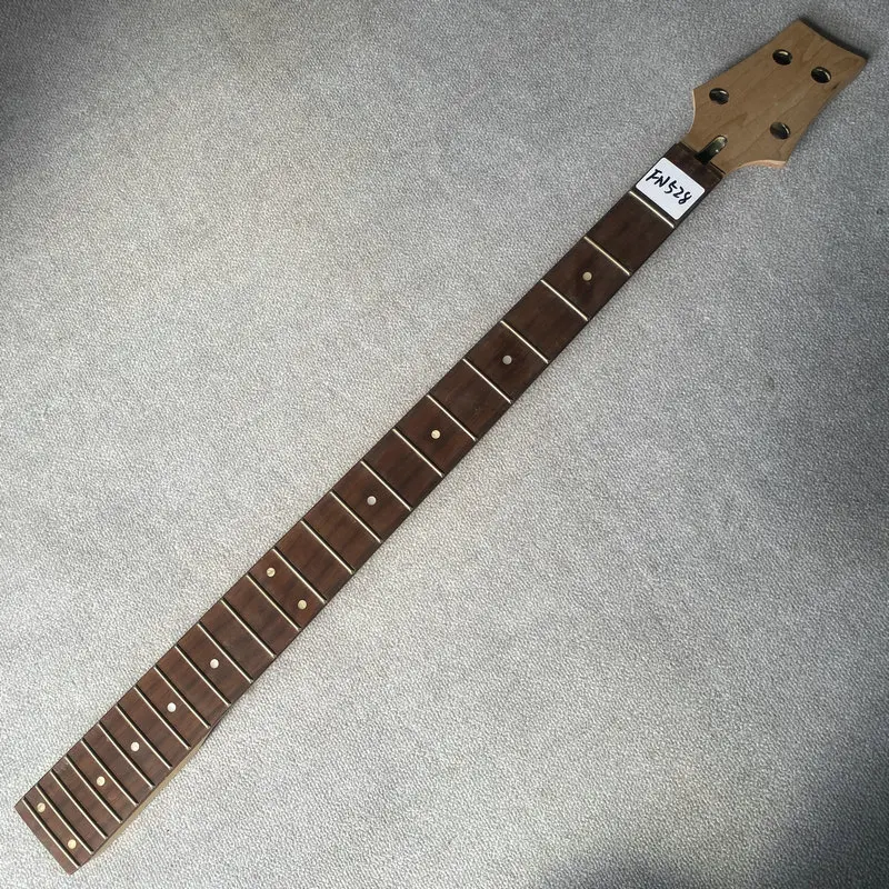 FN528 Custom Order Maple+Rosewood 4 String Electric Bass Guitar Neck 24 Frets Right Hand Reolace&DIY Parts Machine Heads L2+R2