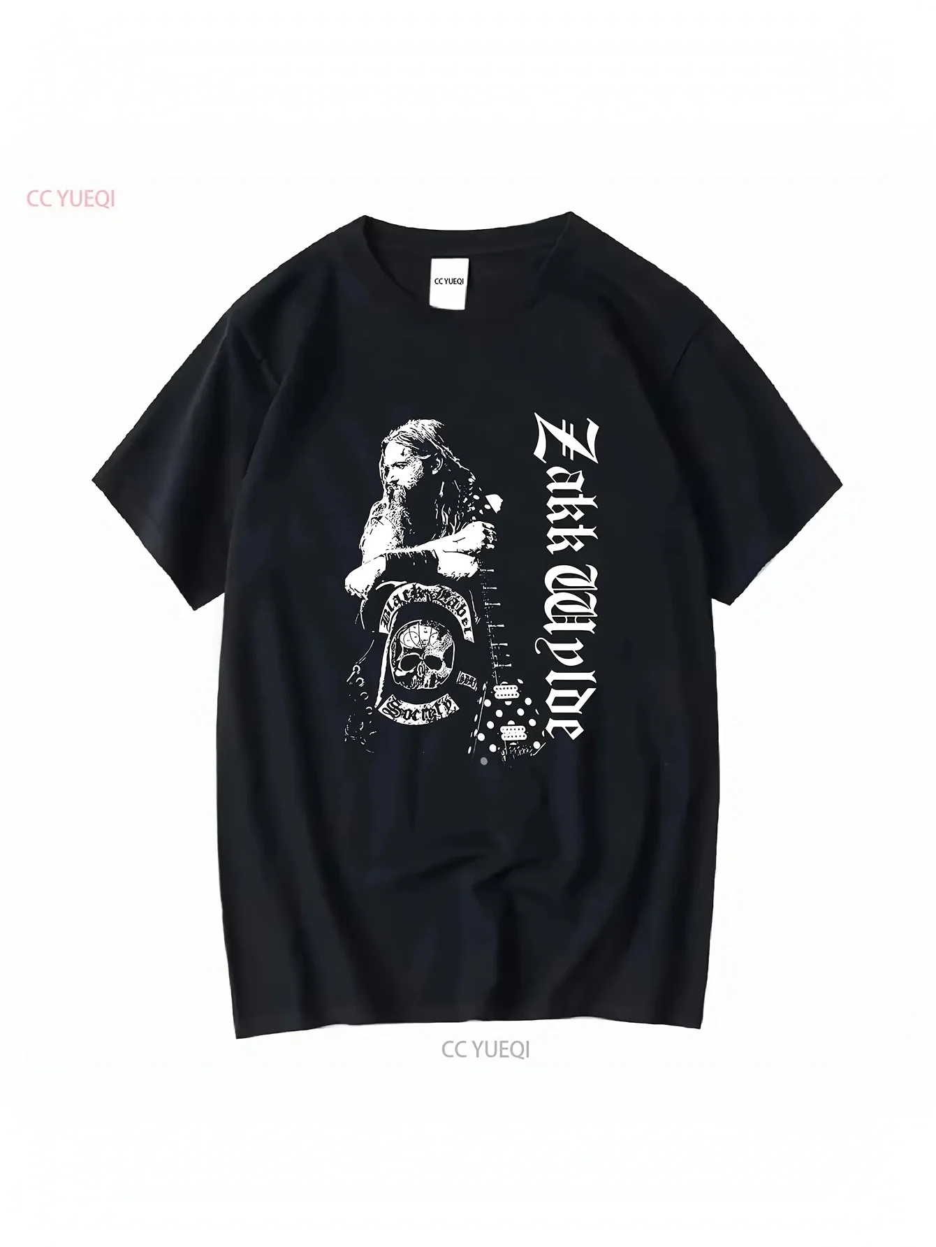 Zakk Wylde Rock N Roll футболка все размеры винтажная стираная уличная одежда homme стильная модная удобная повседневная дышащая футболка Zakk Wylde Rock N Roll футболка все размеры винтажная стираная уличная одежда homme стильная модная удобная повседневная дышащая футболка