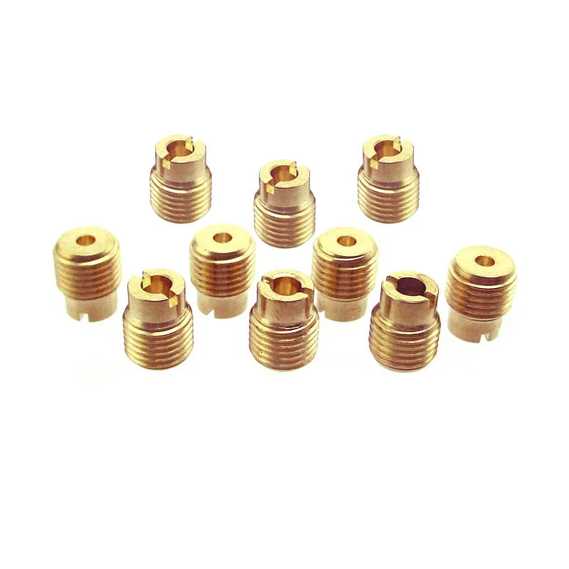 10 قطعة المكربن الرئيسية طائرات الهواء النفاثة M7 ل المفترس 212cc دراجة صغيرة الذهاب كارت هوندا GX160 GX200 GX390 #2