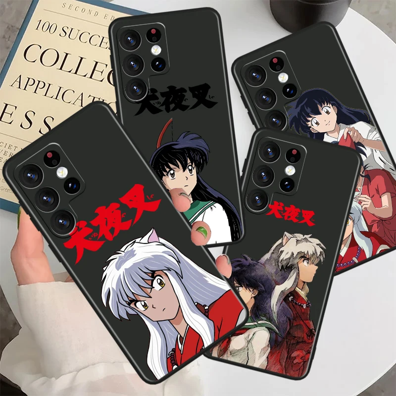 Inuyasha Sesshoumaru For Samsung M62 M52 M33 M32 M31 M30 M23 M22 M21 Note 20 10 9 8 Ultra Plus Lite Black Phone Case