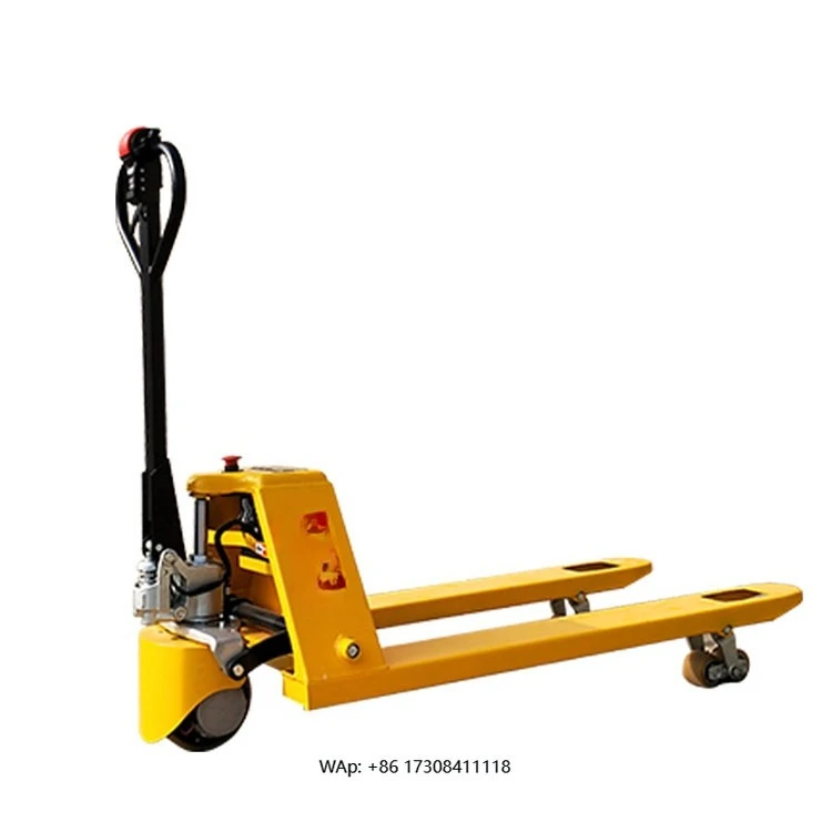 

Forklift on Forklift Semi Electric Pallet Jack Electronic Pallet Truck