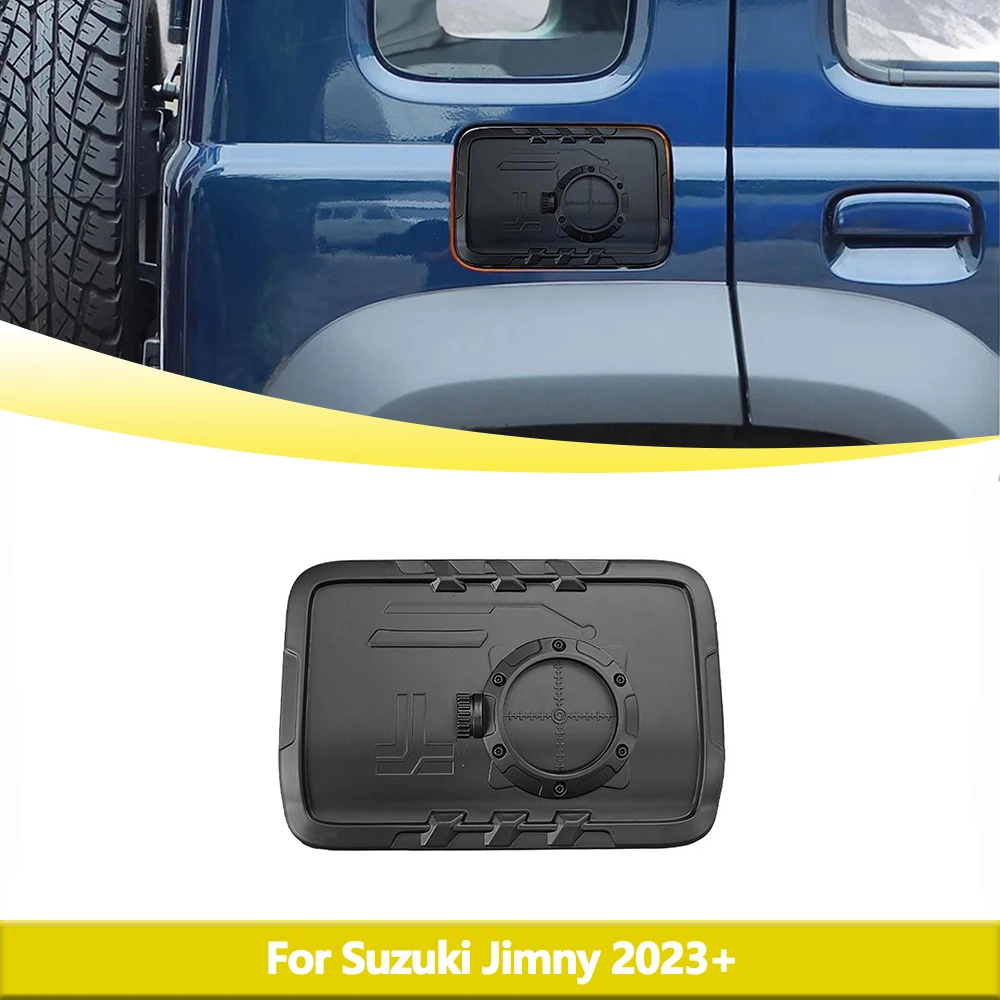 Car Fuel Tank Cap Decoration Trim Cover for Suzuki Jimny 5-door 2023 2024 ABS Car Styling Stickers Moulding Exterior Accessories