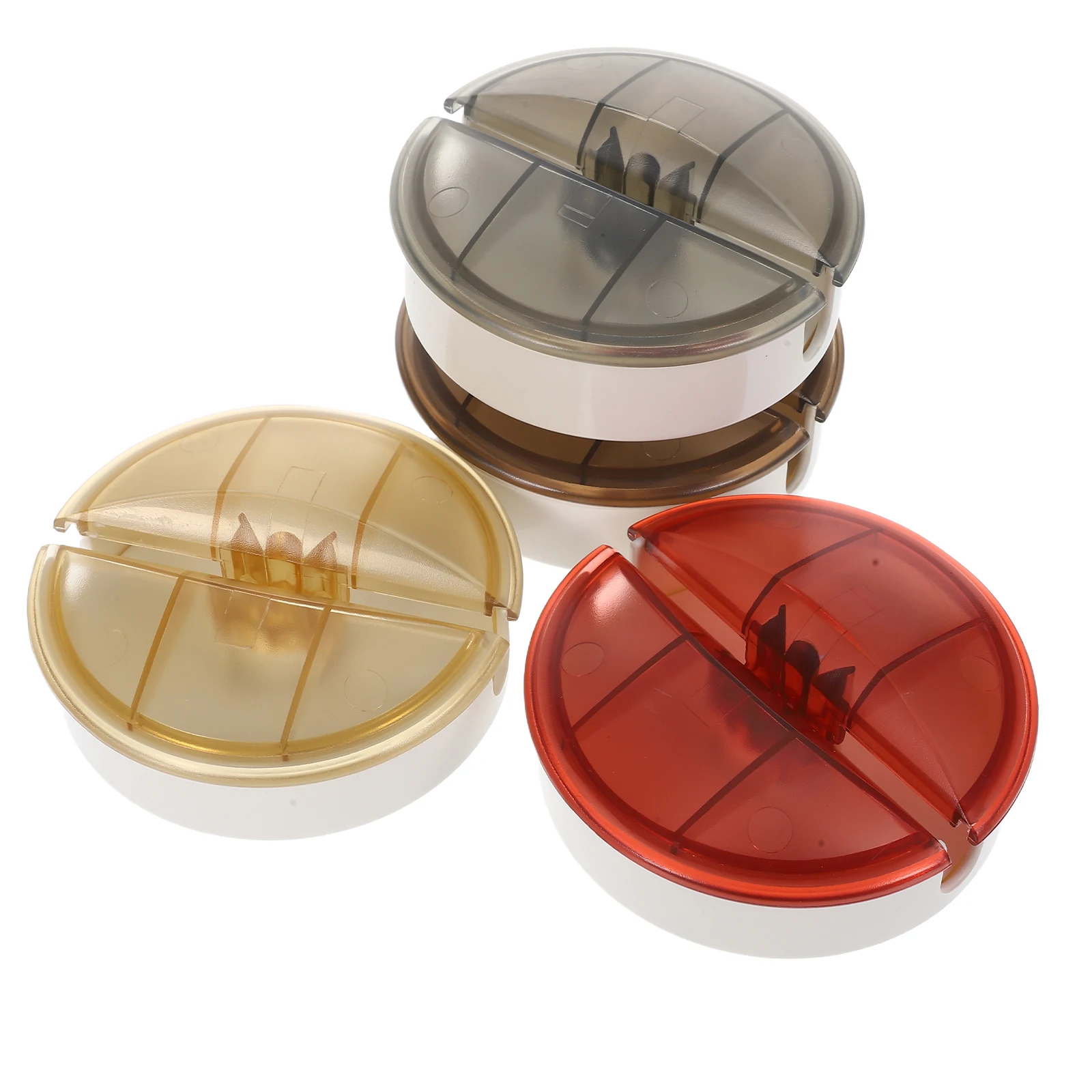 

4Pcs Retractable Cable Organizer Compact Cord Winder Box for Charging Cables USB Lines Storage Solution Portable