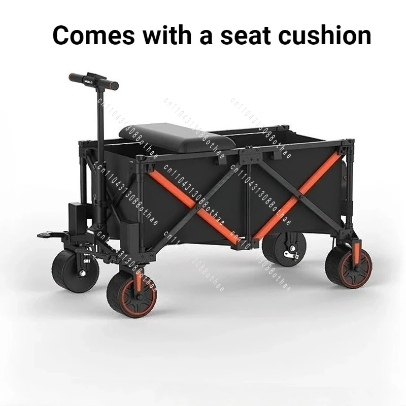 Picnic Portable Folding Large Capacity Travel Trolley Cart Convenient Transport Outdoor Tools Cycling Electric Camping Trolley