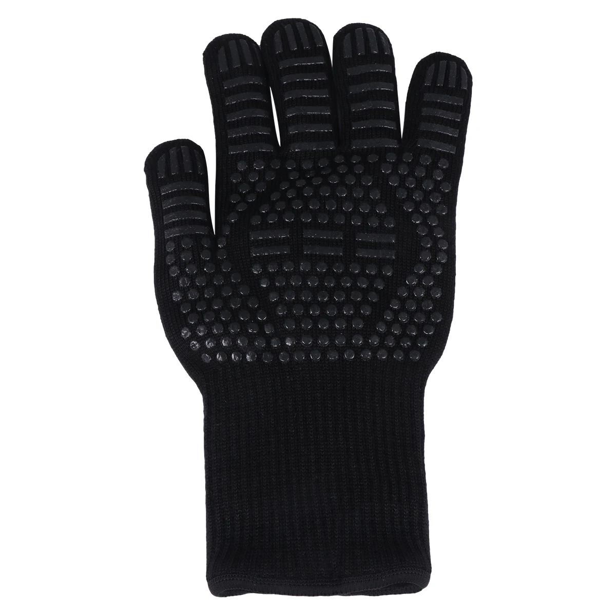 

Heat Resistant Oven Gloves Kitchen BBQ Potholder High Temp Protection Fiber Made Five Finger Design Flexible Microwave
