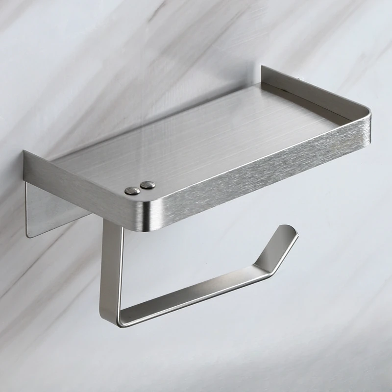 Stainless steel tissue holder for bathroom accessories