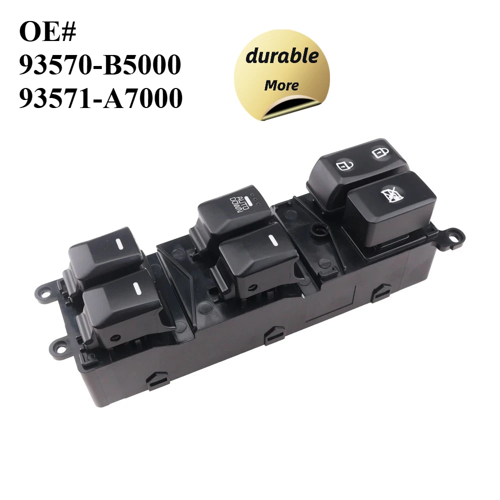 Autodown Power Window Lifter Switch Button For Kia Forte Cerato K3 2014 2015 - 2018 93570-B5000 93571-A7000