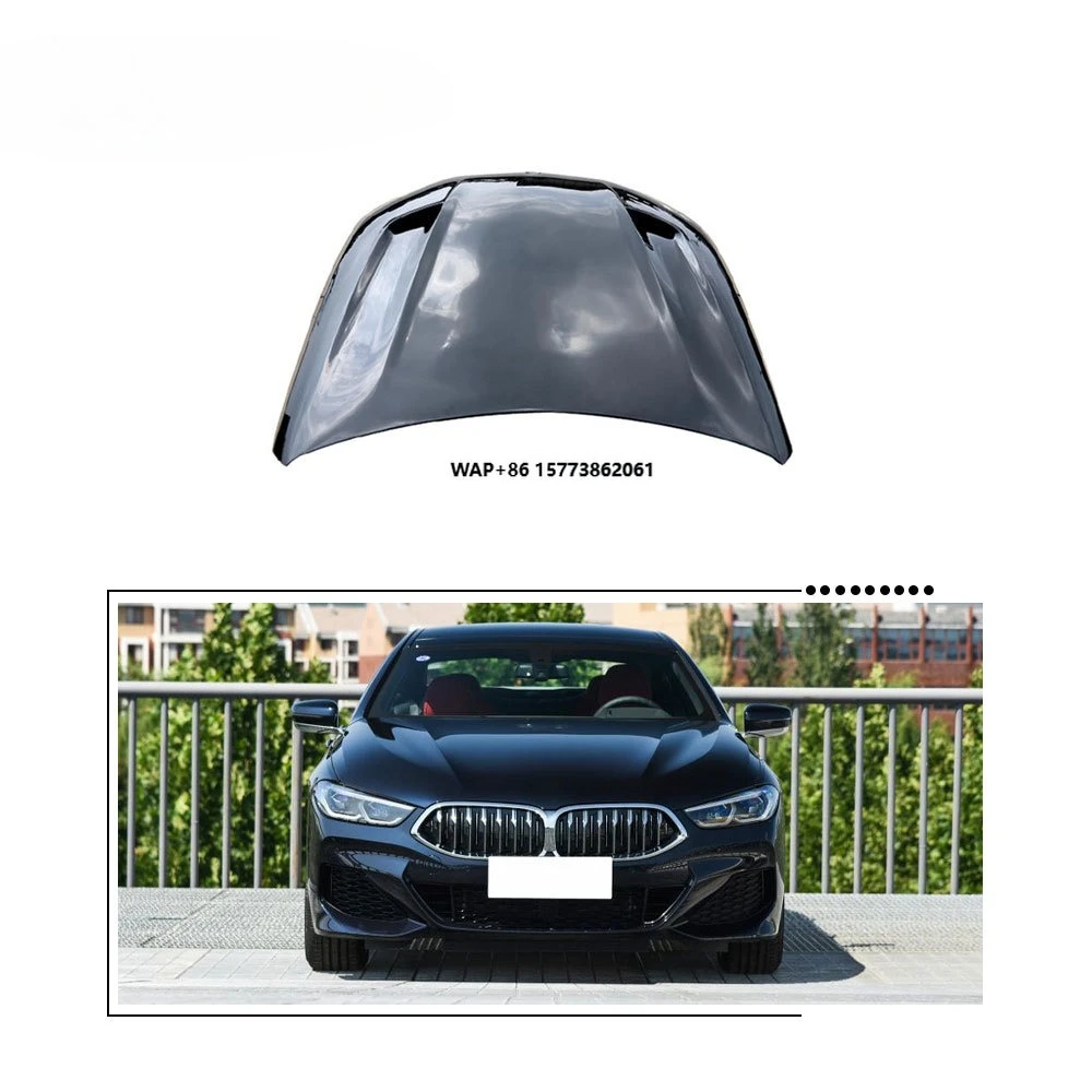 Dry Carbon Fiber Hood Engine Cover Car Bonnet for BWM 8 Series G14 G15 G16 2018-2024