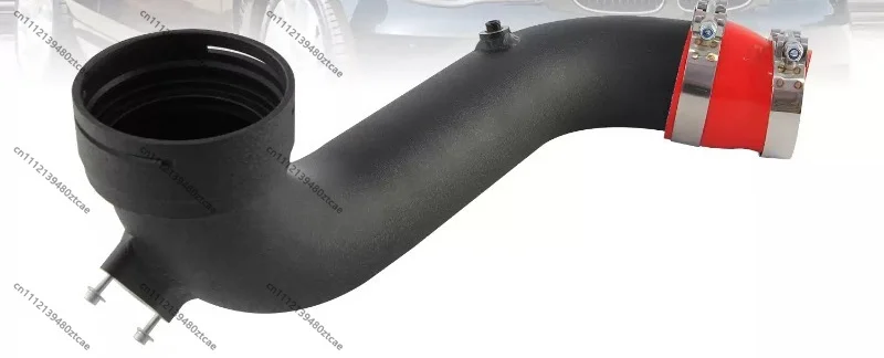 Turbocharger Air Intake Pipe, Universal Turbo Inlet Hose, Car Engine Modified Boost Intake Tube Auto Replacement Parts