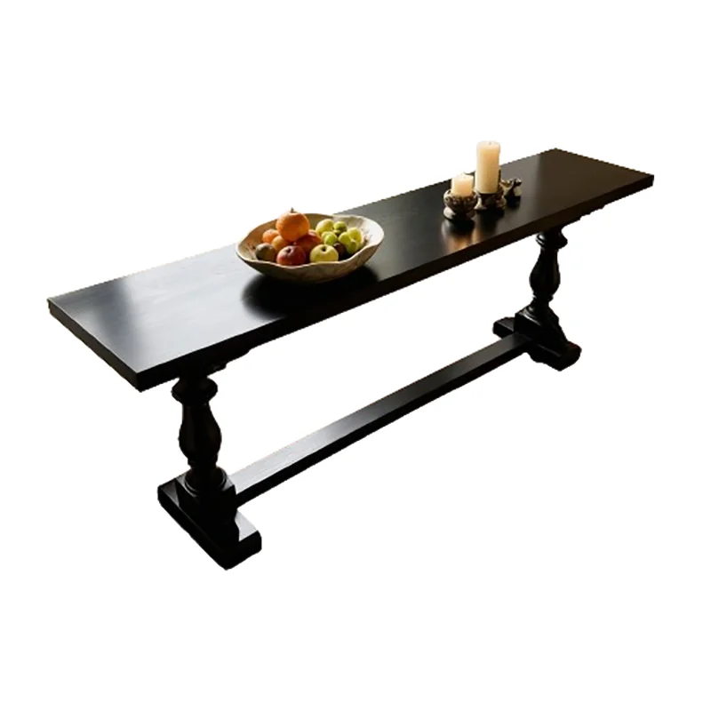 French Rectangle Console Table Minimalist Classic Elegant Subtle Console Table Against The Wall Design Console Meuble Furniture