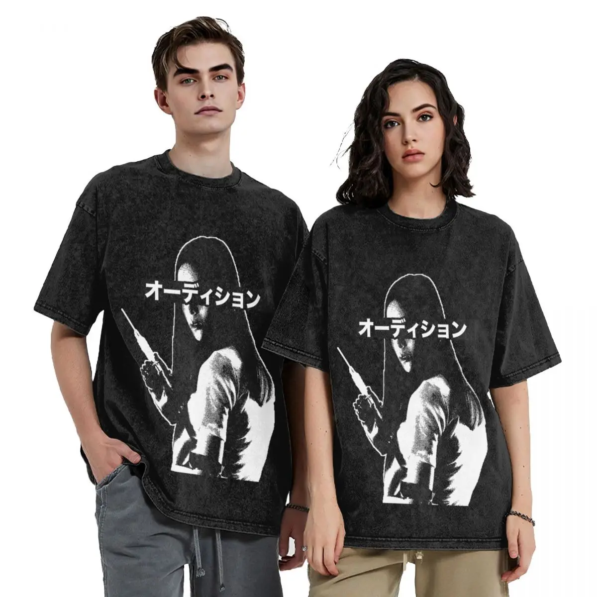 

ASAMI - AUDITION T-Shirt customs design your own anime stuff oversized anime shirt Men's t-shirts