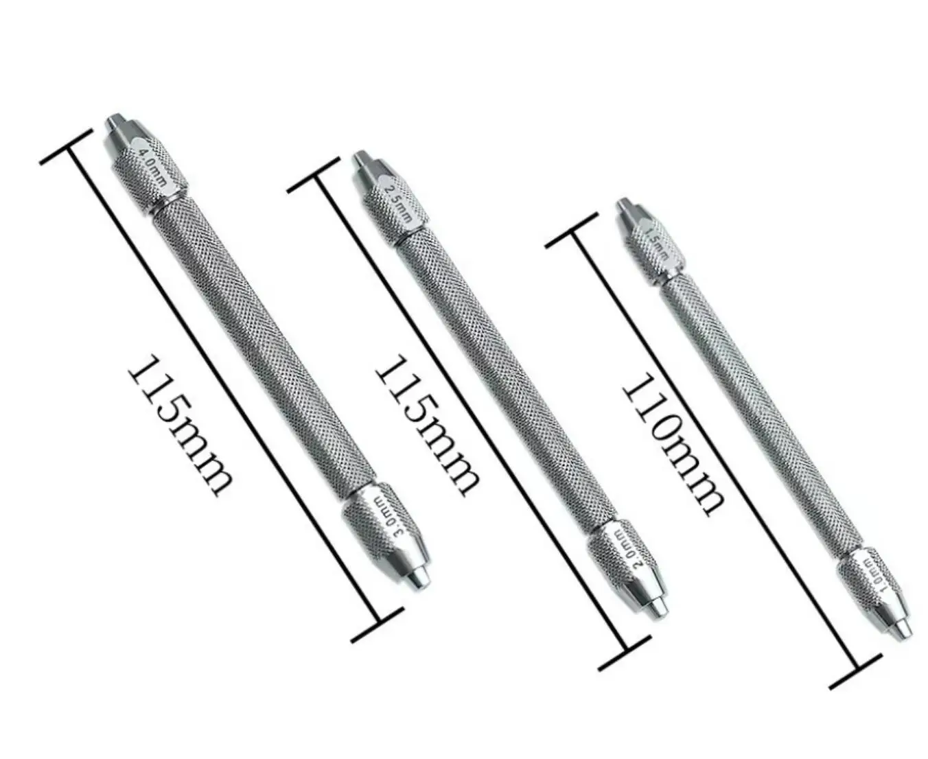 

3pcs/set Pin Vices Bergeon Watch Repair Watch Tool Steel Vice Tool for Holding Watch Parts Clock Repair Kit Screwdrivers Drill