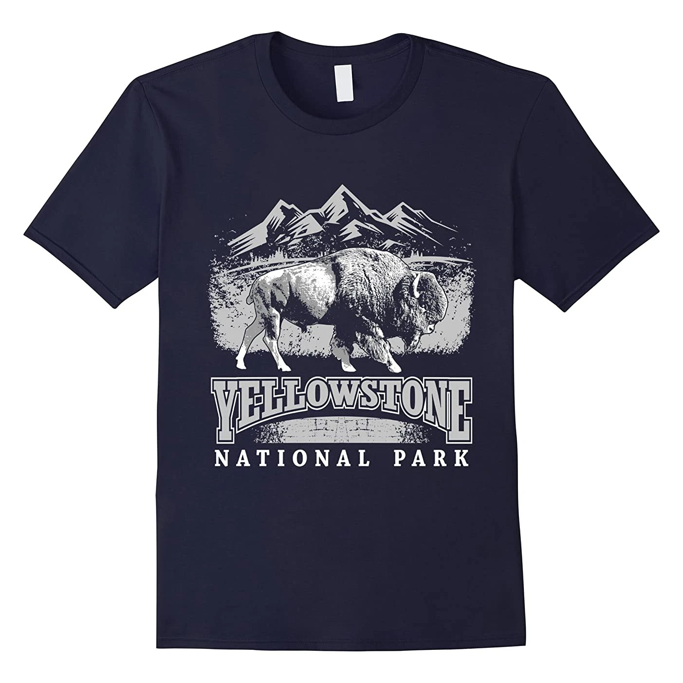 Yellowstone National Park Bison Love Hiking Mens T-Shirt. Summer Cotton Short Sleeve O-Neck Unisex T Shirt New S-3XL