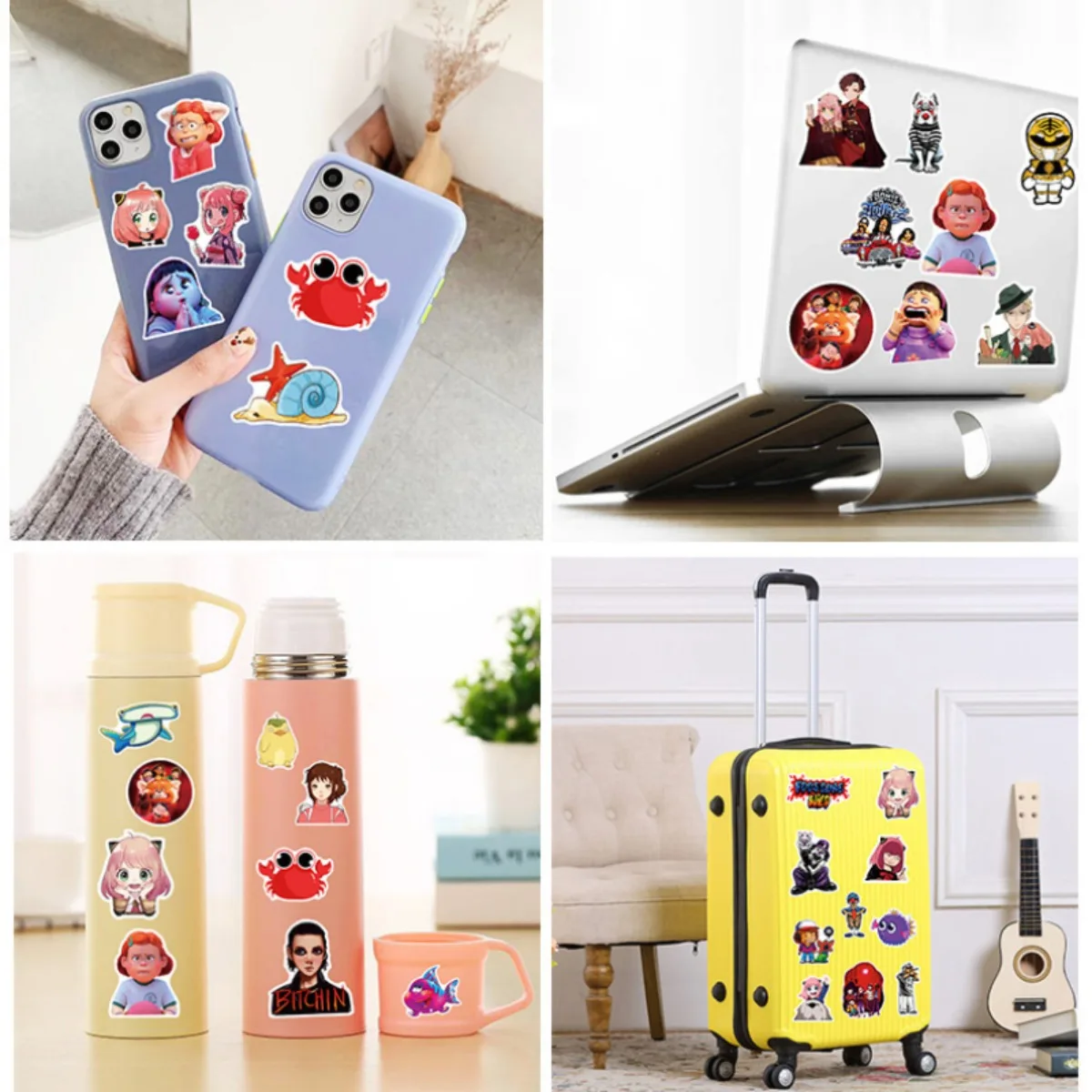 10/25/50pcs Graffiti Pirate Stickers for DIY Scrapbooking Phone Laptop Guitar Travel Luggage Car Skateboard Helmet Bottle