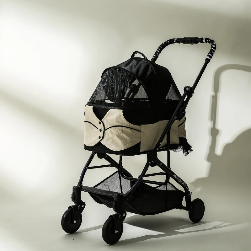 Yiyue Xintian Joint Pet Cart Lightweight Foldable Dog Cat Small and Medium Going Out
