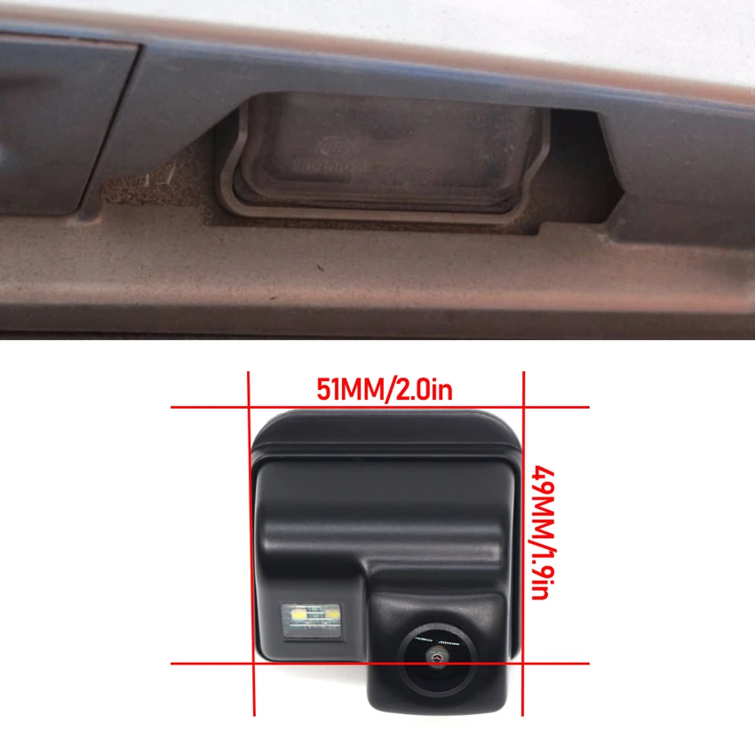 HD CCD 1080P Fisheye Lens Vehicle Reverse Rear View Camera For Mazda CX-7 CX 7 2007~2010 2011 2012 2013 Car Android Monitor