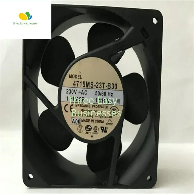 

Original 12038 4715MS-23T-B30 230V 12/11W 12CM LV cooling fan