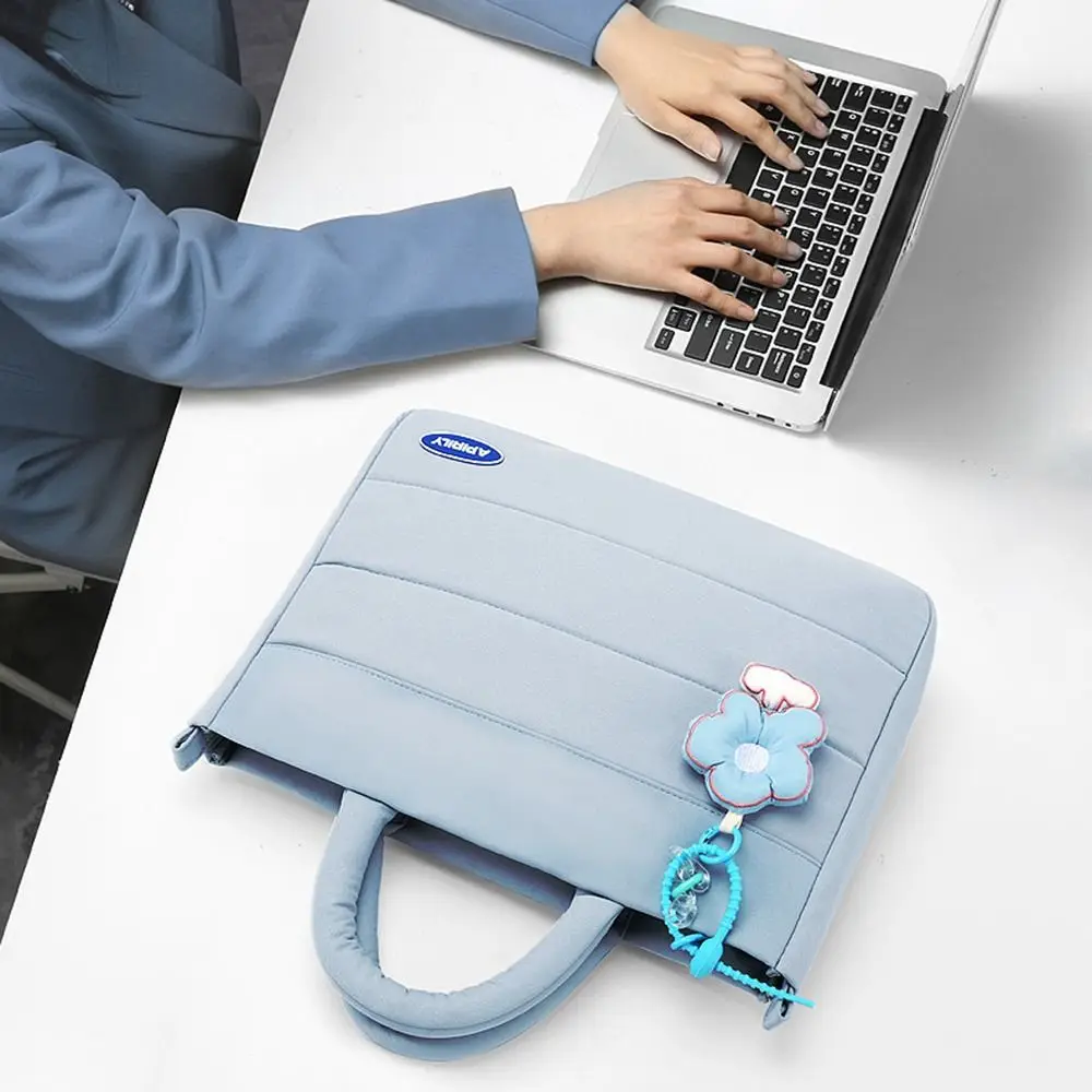 PC Bag Shockproof Computer Handbag Breathable Portable Tablet Protective Bag Waterproof Elegant Laptop Sleeve Office
