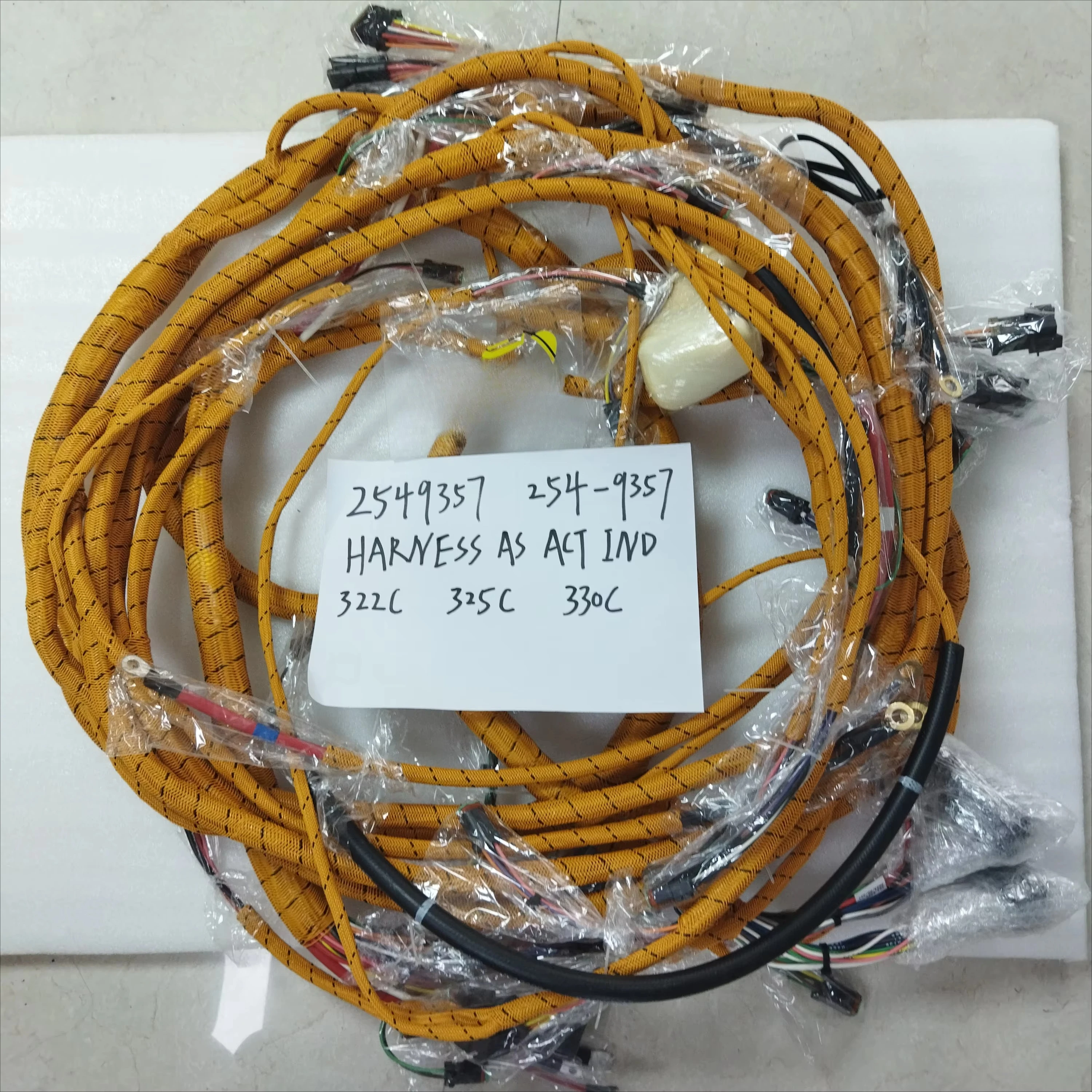 

Excavator Wire Harness 2549357 322C 325C 330C Wiring Harness 254-9357