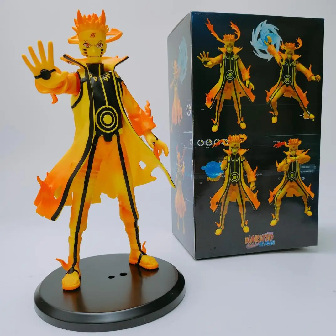 NARUTO-ナルト-アニメのアクションフィギュア,ウズマキ,6つの道のセージ,ハゴロモ,大月,21cm