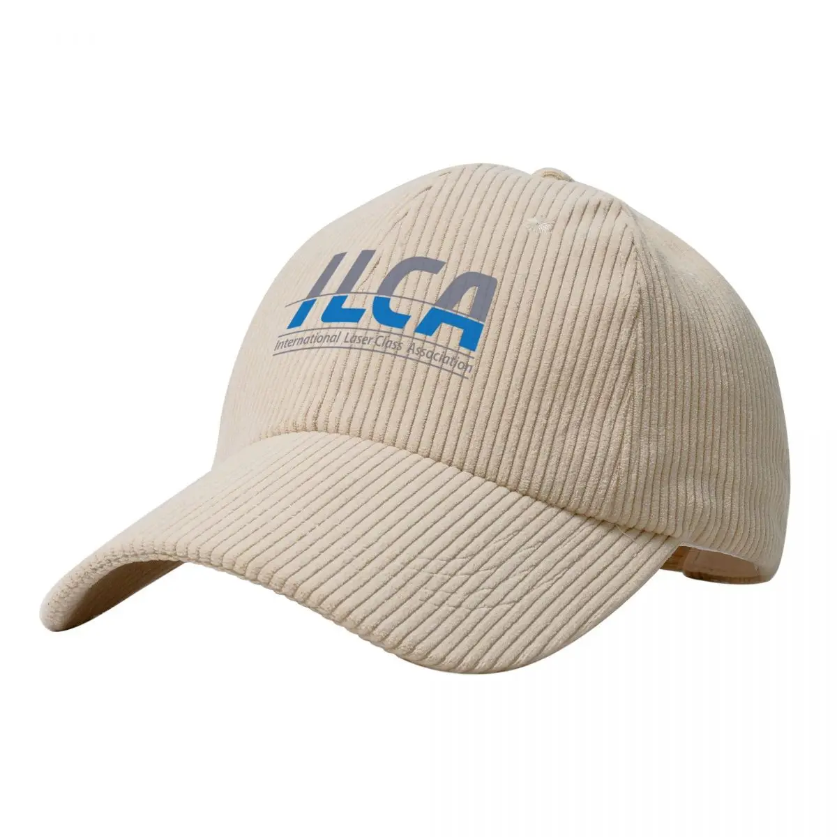 ILCA- International Laser Sailing Association-berretto da Baseball con logo cappelli in stile velluto a coste berretto con visiera parasole