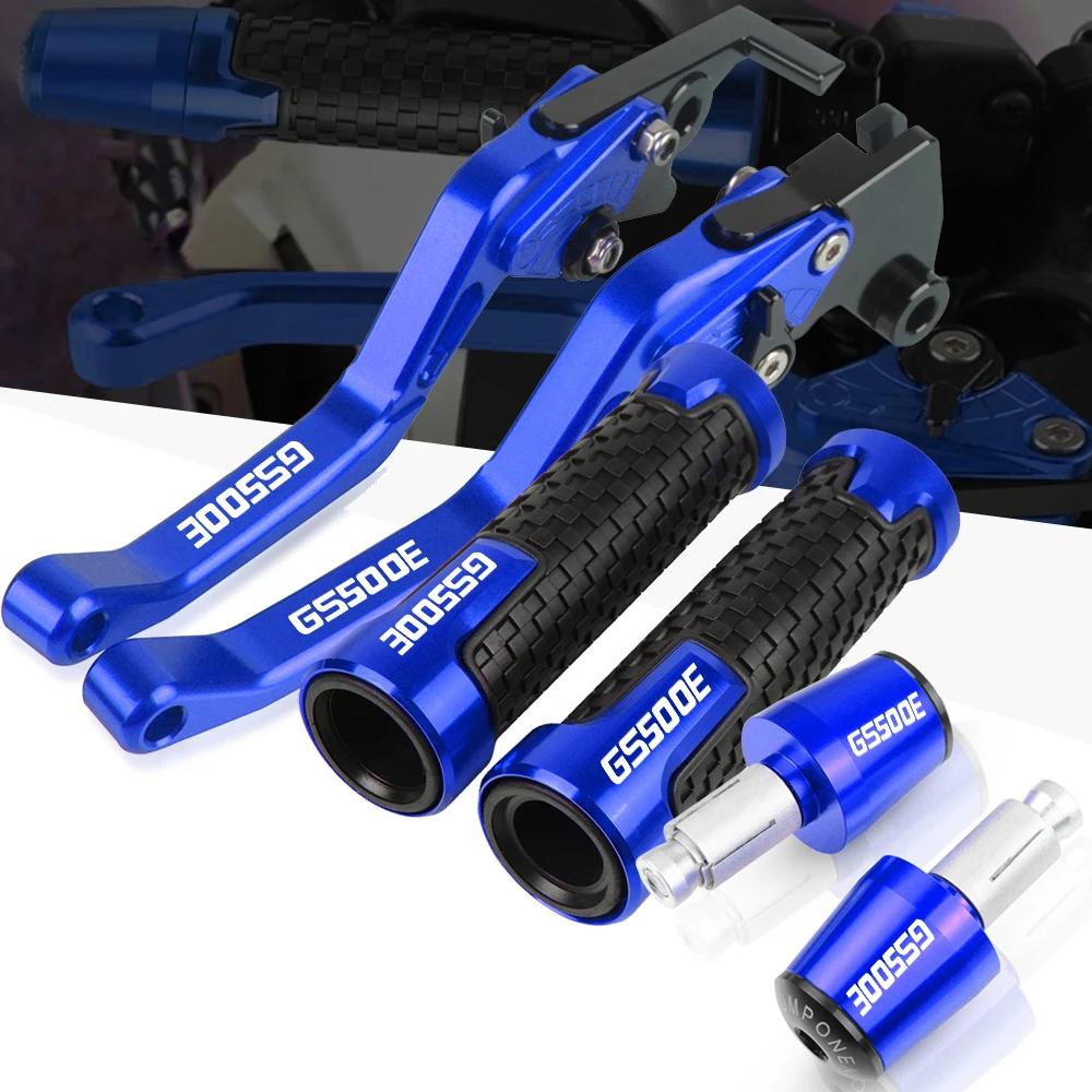 

For SUZUKI GS500E GS 500E 500 E 1994 1995 1996 1997 1998 Motorcycle CNC Accessories Brake Clutch Levers Handlebar Handle Grips