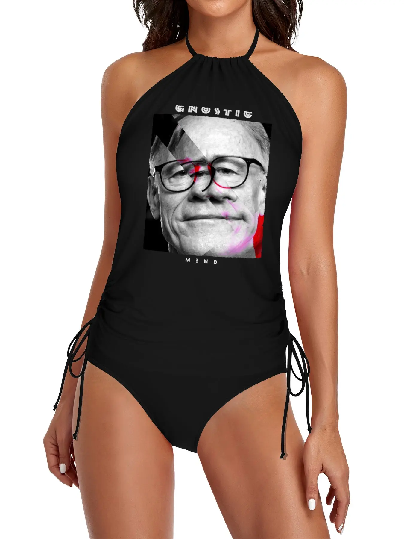

Graham Hancock Gnostic Mind Split Swimsuit Set womens beach wears Women's summer suit Woman beach outfit Summer dress