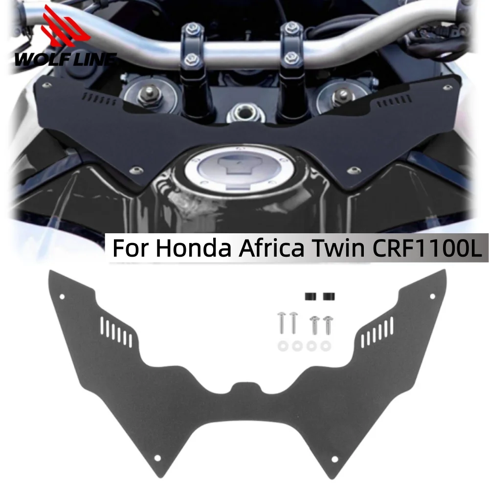 

Wolfline CRF1100L Motorcycle Forkshield Updraft Guard for Honda Africa Twin CRF 1100L 2020-2025 Fuel Tank Front Fork Shield Cowl