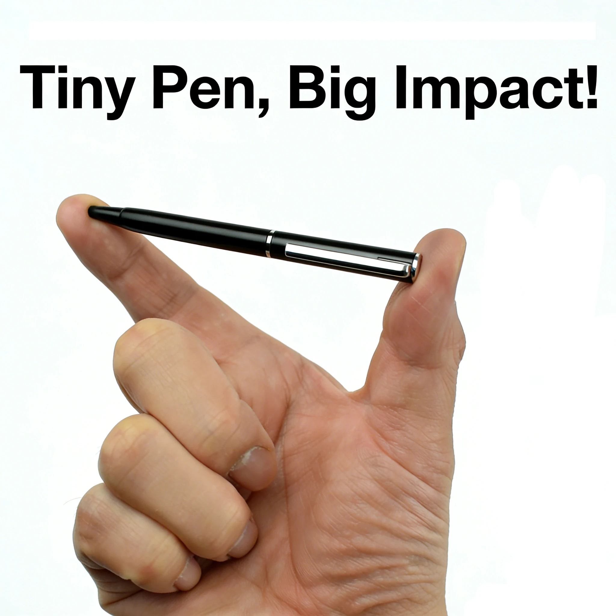 Tiny Twist Ballpoint Pen Lightweight Plastic Portable Pocket Pen 0.5mm Black Ink Ballpen Smooth Writing Office School Supplies
