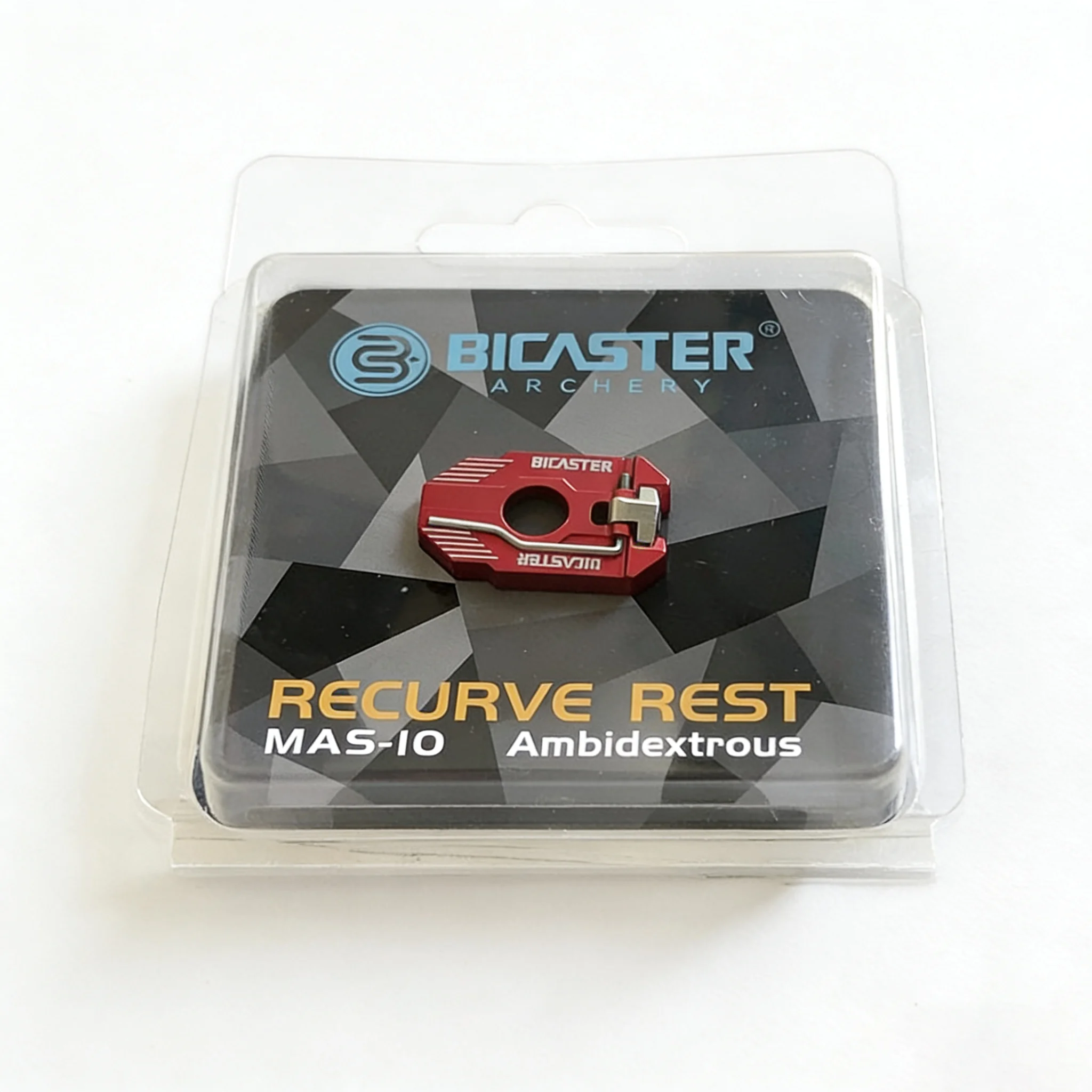 Outdoor Archery Shooting Parts 1pc BICASTER MAS‑10 Magnetic Arrow Rest with Side Plate for Left Right Hand Recurve Bow