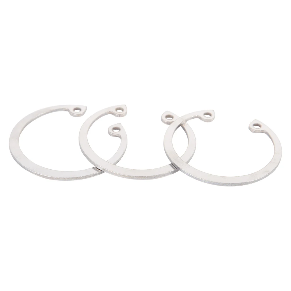 GB893.1 Anillo de retención elástico tipo A de acero inoxidable 304 para orificio M8 M10 M12 M13 M14 M15 M16 M17 M18 - Arandela a presión interna M30