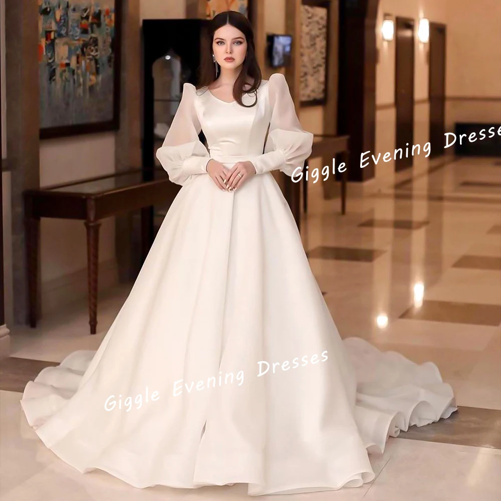 

Happy Sharon Evening Dresses 2024 Formal Saudi Arab Royal Ceremony جديد في الفساتين Satin Floor-Length Elegant Women Prom Gown