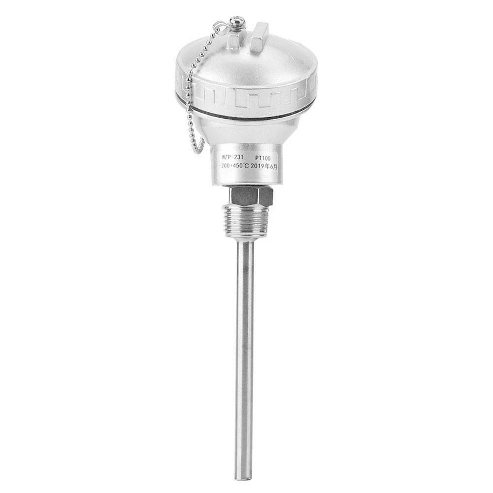 Robust Construction 12 NPT Thread Thermocouple Terminal Head PT100 Temperature Sensor Probe Longevity Guaranteed