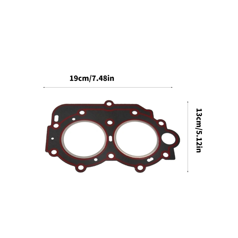 Junta cilindro 63V-11181-A1-00 para Motor fueraborda Yamaha 2 tiempos 9,9/15/18HP