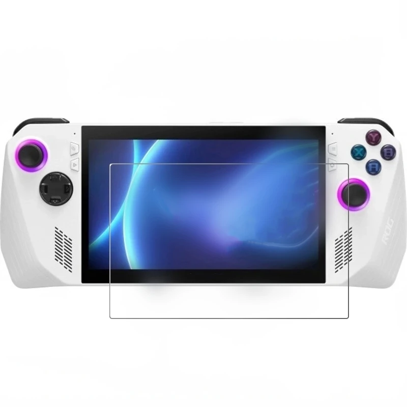 Für Rog Ally Gaming Handheld-Spiel maschine gehärtetes Glas 9h Premium-Spiel maschine Displays chutz folie