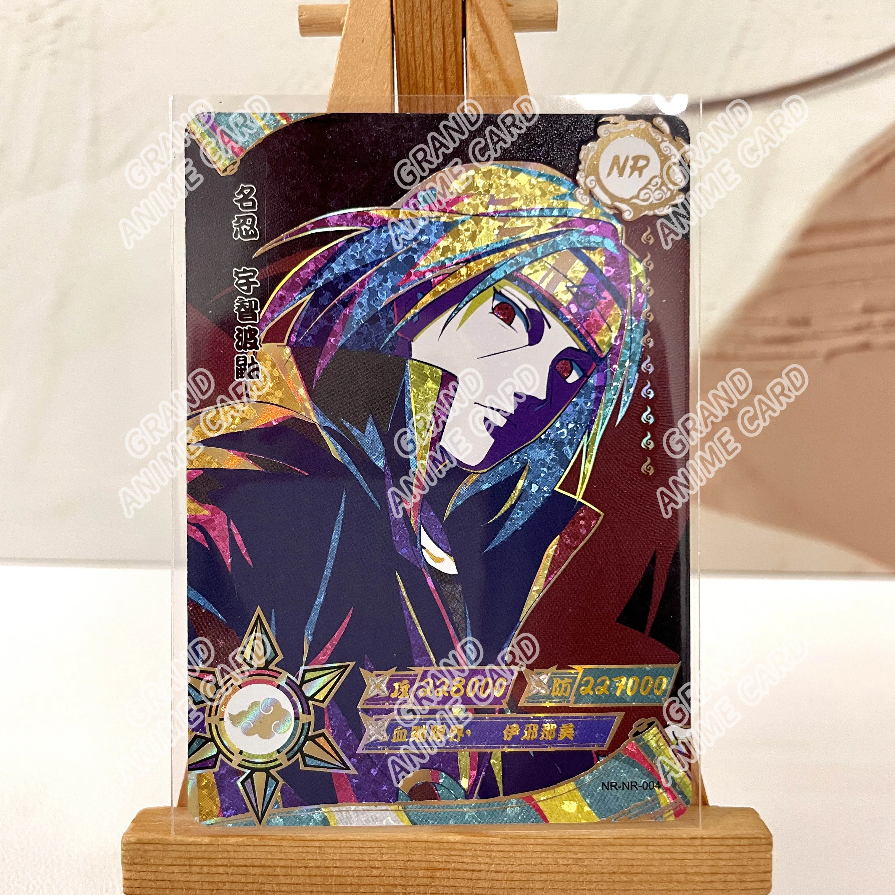 KAYOU Naruto Card NR No.01-23 Full Series Single Card Uzumaki Uchiha Jiraiya Gaara Rare Anime Figure Collection Card Game Gift
