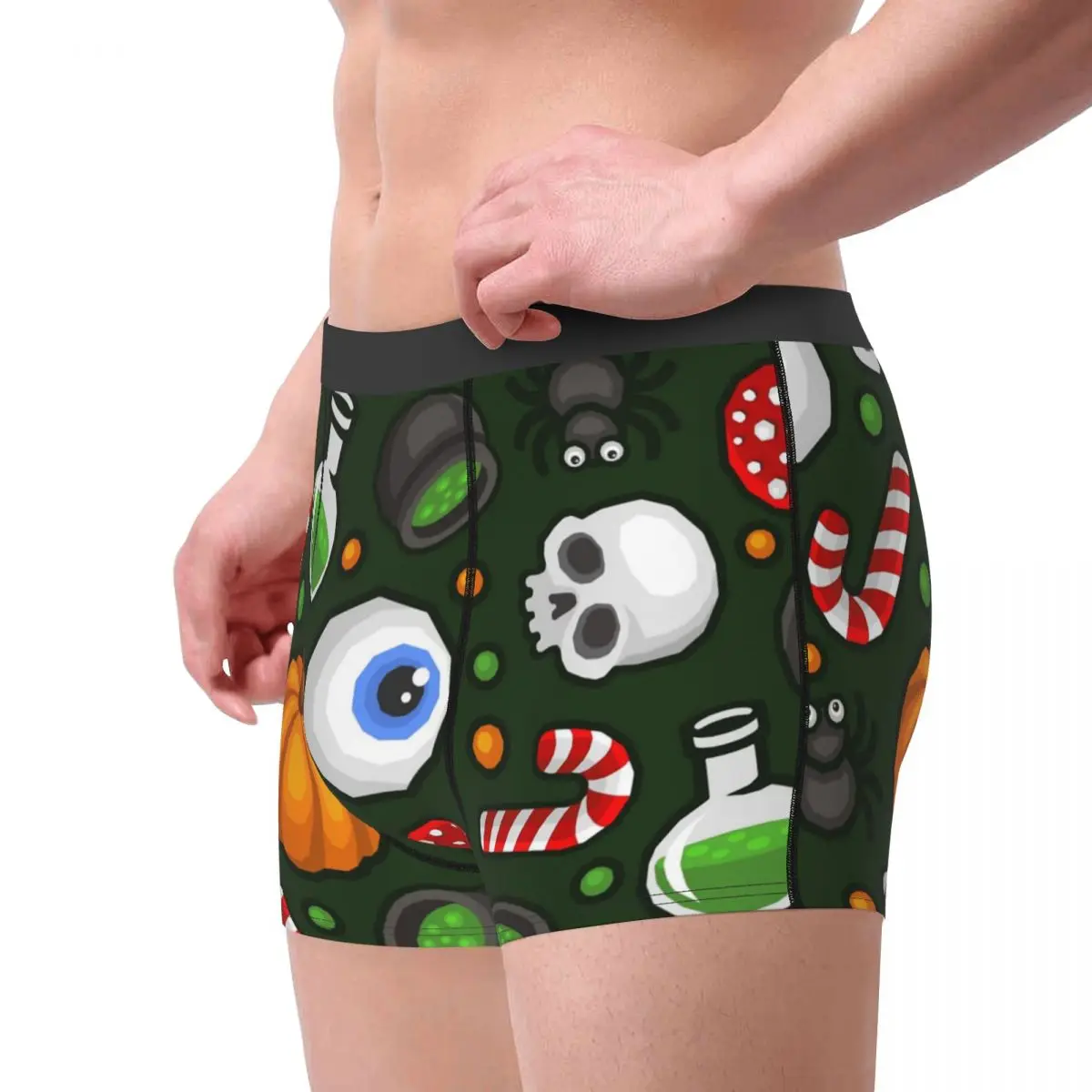 Eyes Christmas An Important Christian Festival Commemorating The Birth Of Jesus Christ Underpants Cotton Panties Male Underwear