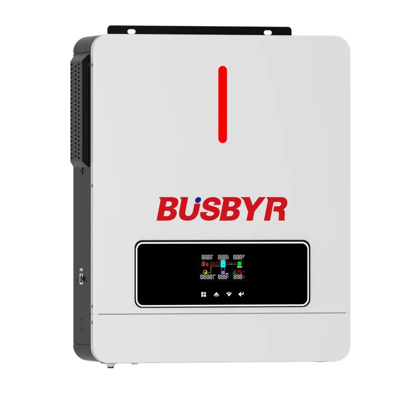

Busciais BS4 Eco 6200W 6500W Чистая синусоида Солнечный инвертор с приложением для телефона