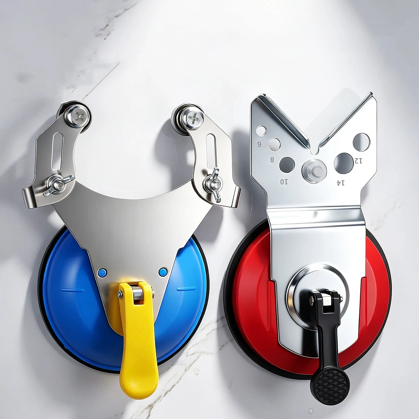 Automatic Hand-Free Efficient and Effortless Tile Hole Positioning Device Tile Suction Cup Hole Positioning Device