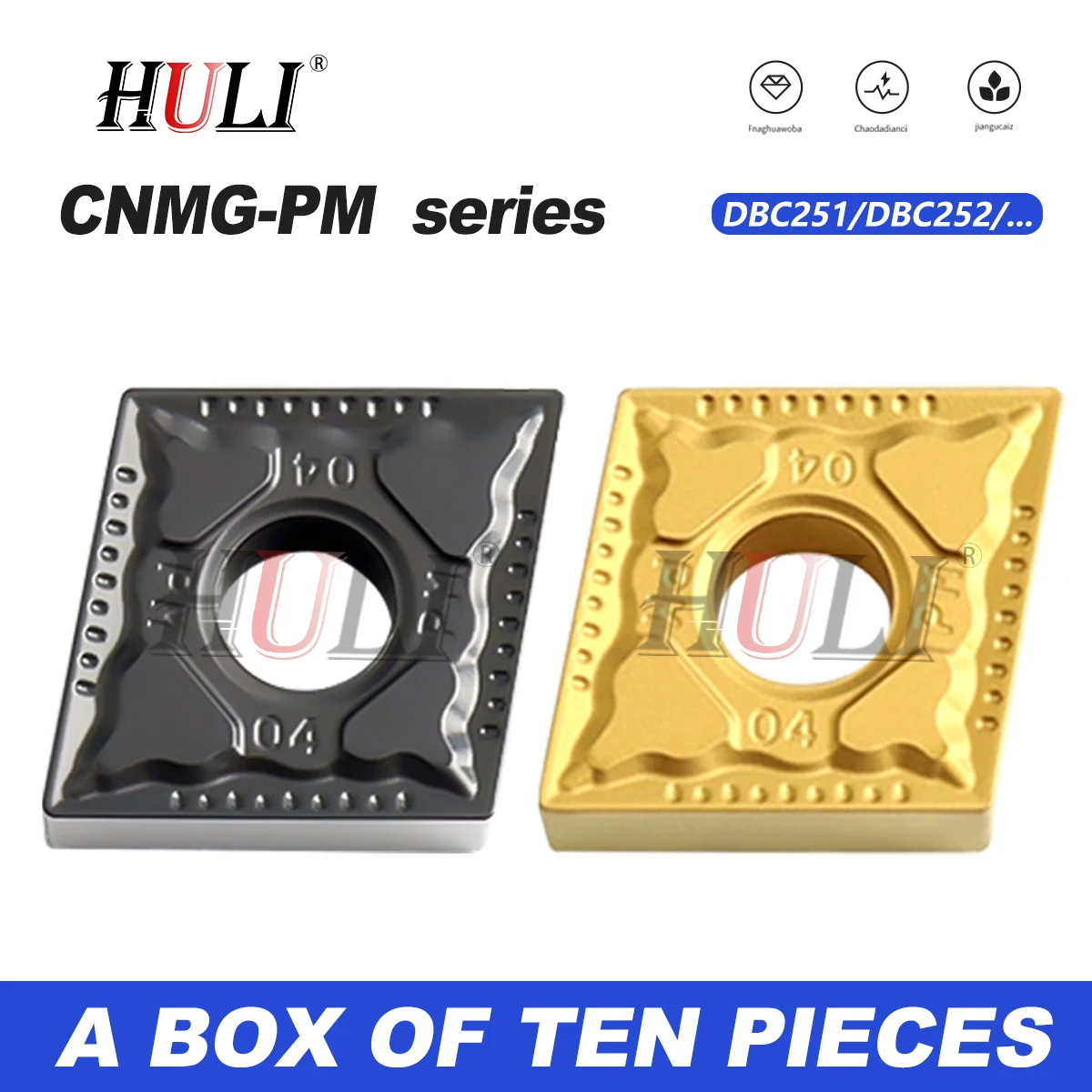 

ZCCCT 100% оригинал CNMG 090304 -ПМ YBC251 CNMG 120404 YBC152 CNMG 12040416 YBC351 Токарный станок с ЧПУ Токарные твердосплавные вставки из нержавеющей стали