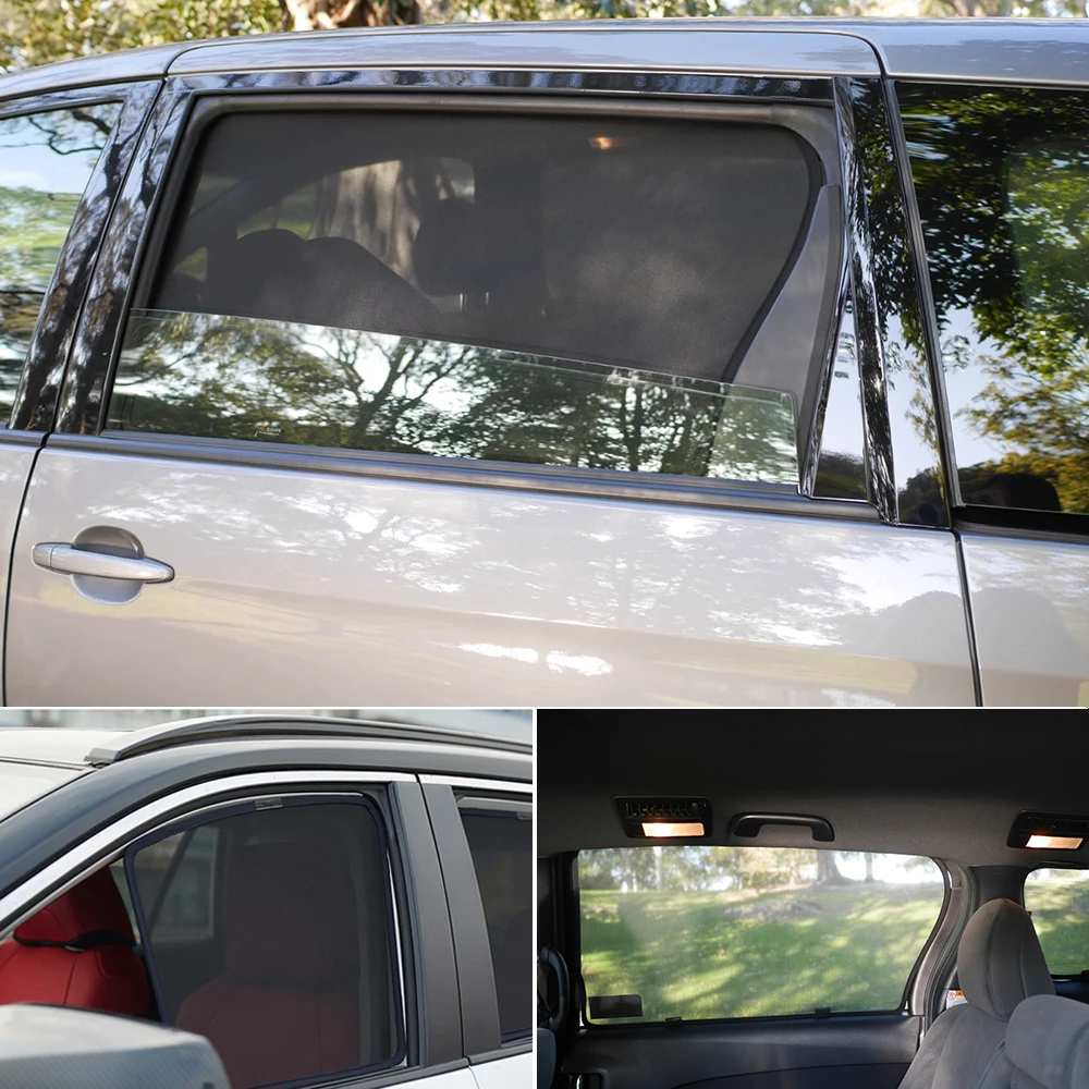 For Honda Step Wgn RP 2015-2022 Stepwgn Magnetic Car Sunshade Shield Front Windshield Curtain Rear Side Baby Window Sun Shade