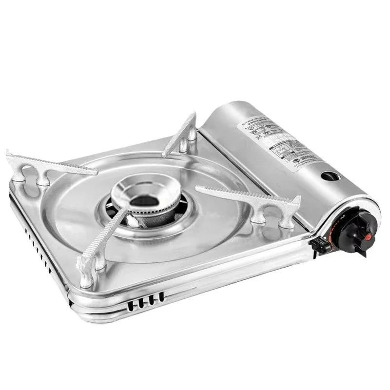 Customizable 430 Stainless Steel Cassette Stove Eco-Friendly Export-Certified for Cross-Border E-Commerce Camping Hiking