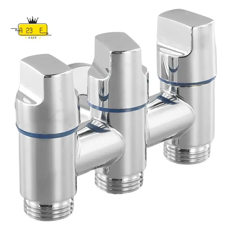 

Угловой клапан A23E-3 улучшает функциональность вашего дома или коммерческого пространства с трехходовым переключающим клапаном