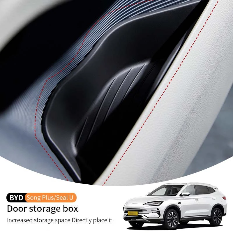 Für BYD Dichtung U Song Plus Dm-i Ev 2023-2025 Auto Türgriff Armlehne Lagerung Box Container Halter tablett Auto Zubehör