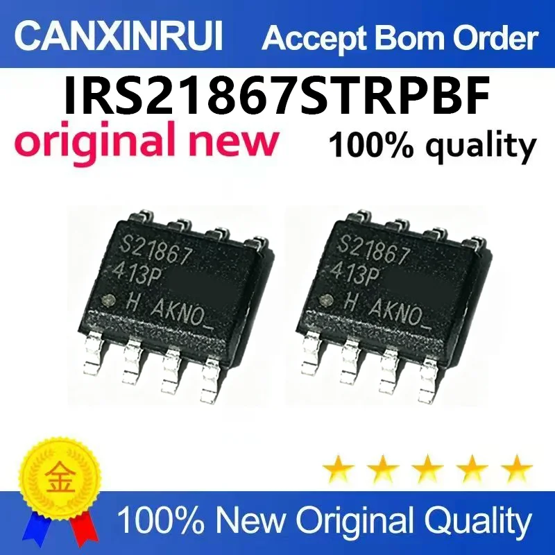（5pcs-100pcs）Original genuine IRS21867STRPBF S21867 SOP8 600V high and low side gate drivers