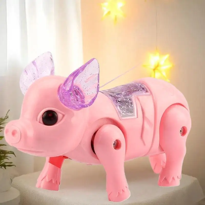 Interaktywna, realistyczna, bezpieczna elektroniczna zabawka pluszowa w kształcie zwierzęcia, miękka, przyjazna dla skóry, robot z inteligentnym sterowaniem głosowym dla dzieci na Wielkanoc.