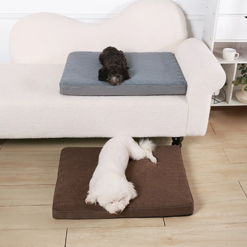 Winter Positive and Negative Dual-use Big Pet Bed Memory Foam Dog Bed for  Removable Washable Dog Mattress Pet Sleep Pad