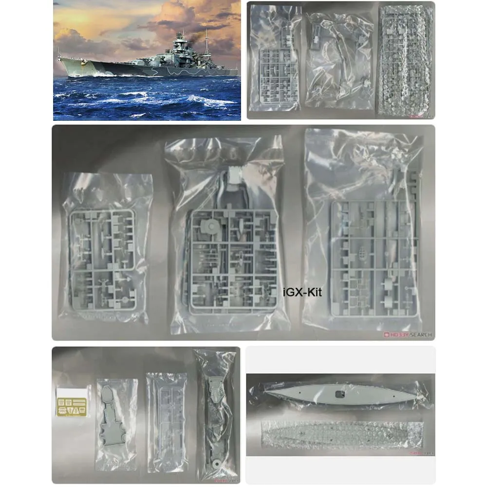 

Trumpeter 06737 1/700 Scale Battleship Ship Hobby Assembly Plastic Model Building Kit