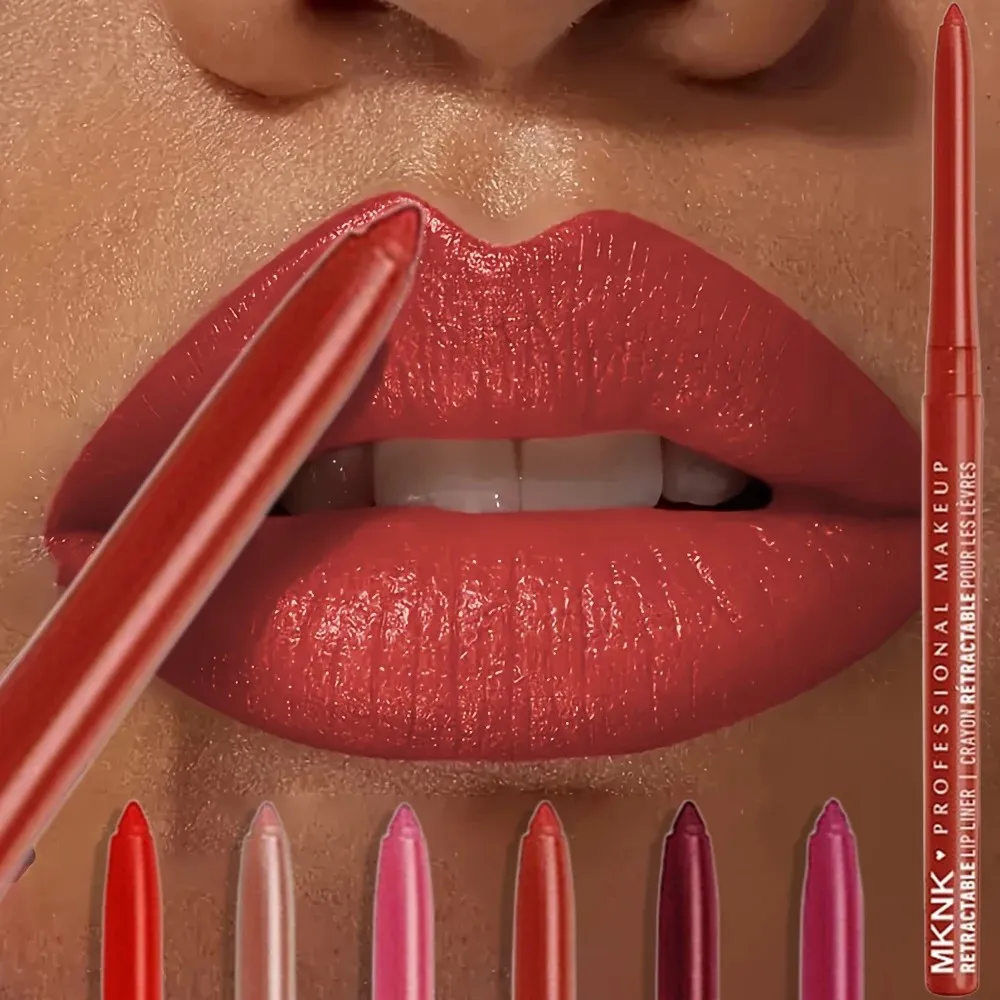 LipLiner Lipstick Pen Waterdicht Langdurig Haaklijn Lippotlood Mat Beginner Automatische Bonenpasta Kleur Haakpen Automatisch