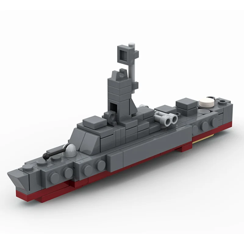 Victory Class Missile Corvette modelo ladrillos de construcción MOC equipo de guerra tecnología Modular regalos vacaciones montar juguetes para niños